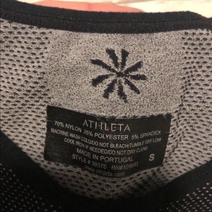 Athleta Black Workout Tank